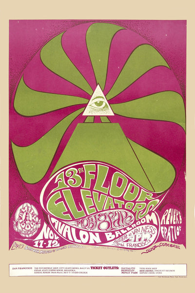 13th Floor Elevators @ Avalon Ballroom 1966