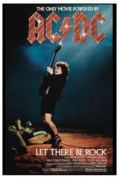 AC/DC Concert Poster 1980