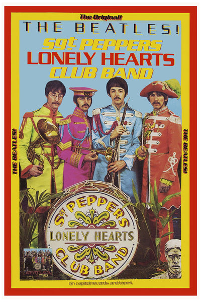 The Beatles "Sgt. Pepper" Promo Poster (1967)