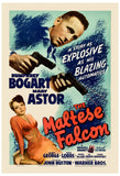 The Maltese Falcon Film Noir Poster (1941)