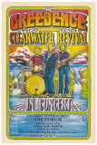 Creedence Clearwater Revival Concert Poster (Los Angeles)