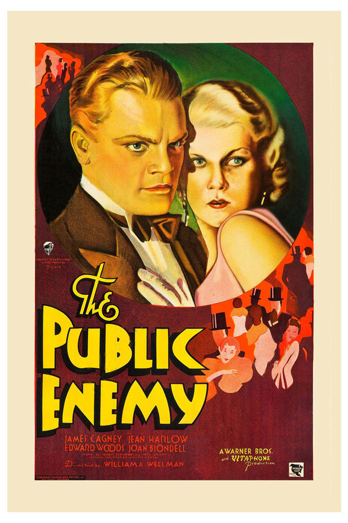 The Public Enemy Film Noir Poster (1931)