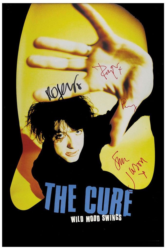 The Cure "Wild Mood Swings" Promotional Poster (1996)