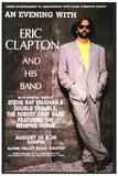 Eric Clapton&Stevie Ray Vaughan Concert Poster (1990)