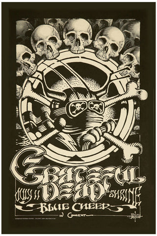 Grateful Dead Rick Griffin SHRINE Poster (1968)