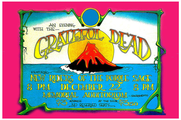 Grateful Dead Sacramento Poster