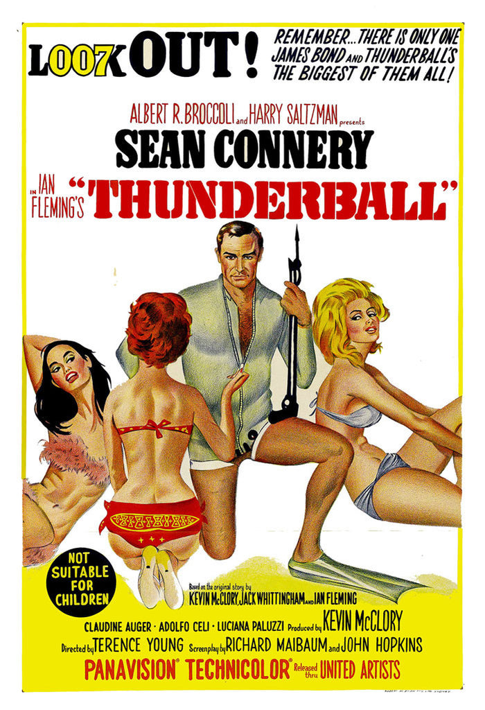 Thunderball Movie Poster (Australian)