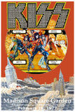 Kiss at Madison Square Garden Concert Poster (1977)