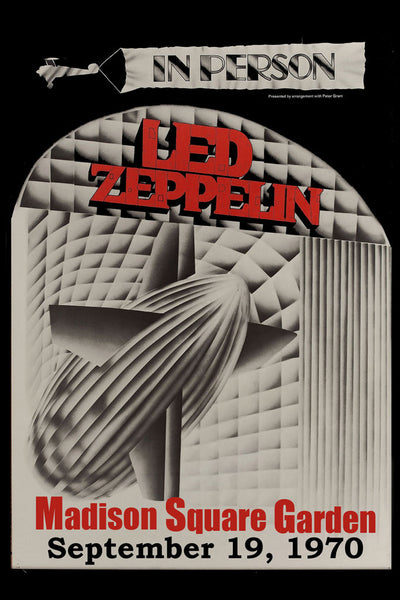 Led Zeppelin at Madison Square Garden Poster (1970)