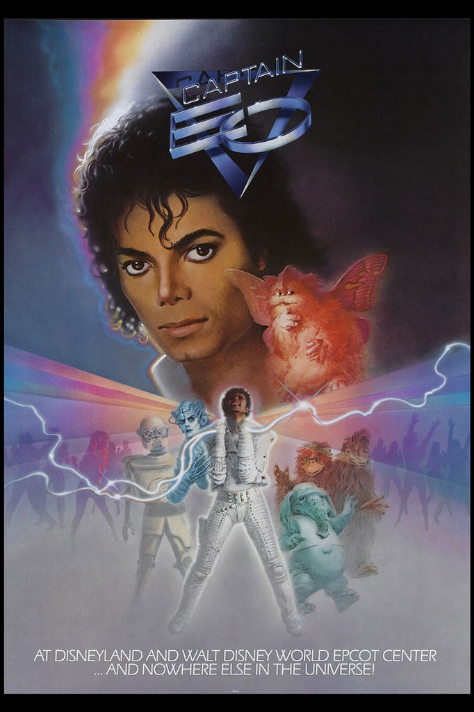 Michael Jackson Captain EO Original Poster (1986)