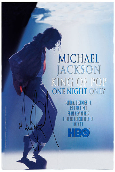 Michael Jackson "One Night Only" Poster (1995)