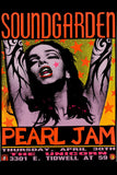 Pearl Jam Soundgarden Poster